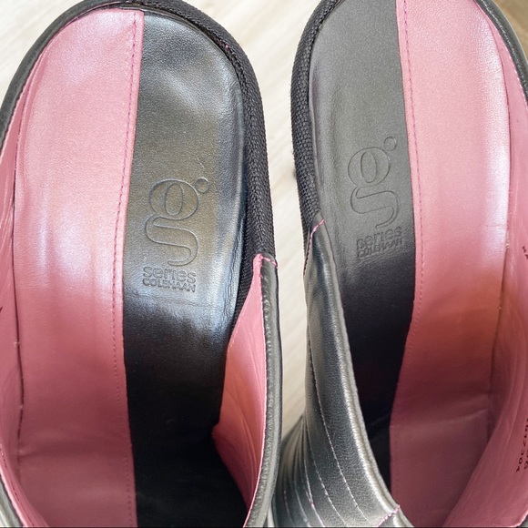 ✖️SOLD✖️•COLE HAAN• Nike G Series Leather Heeled Mules - Picture 7 of 13